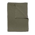 Narzuta na łóżko z teksturą Denise 170x250, khaki - Himla