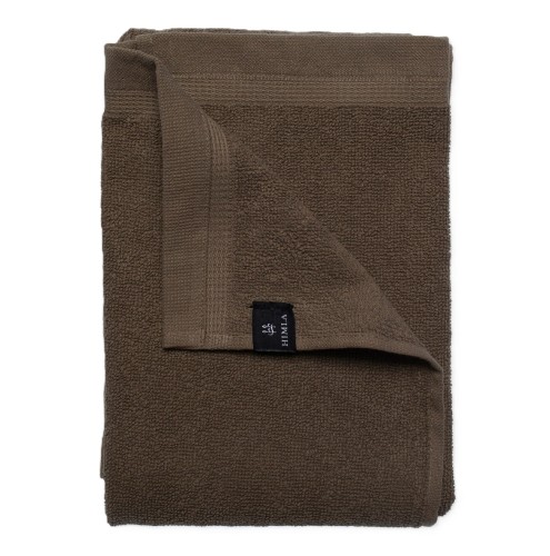 Ręcznik kąpielowy 70x140, len i bawełna OEKO-TEX, Lina Chocolate - Himla
