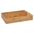 Organizer do szuflady bambusowy 38x28, 3 przegrody - 5five