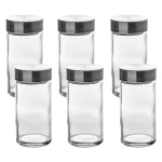 Słoiczki na przyprawy 80 ml, 6 sztuk - 5five