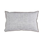 Poduszka w drobne paski z lnu Cirque Magique 50x30, blue - Pomax