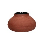 Paper wicker storage basket Osteria black - Pomax