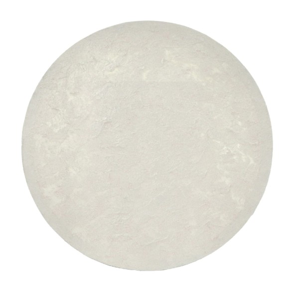 Płótno na ścianę relief w kole Salerno, złamana biel - Pomax
