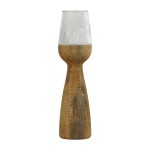 Wysoki świecznik podłogowy mango Arbre 82, naturalny - Pomax