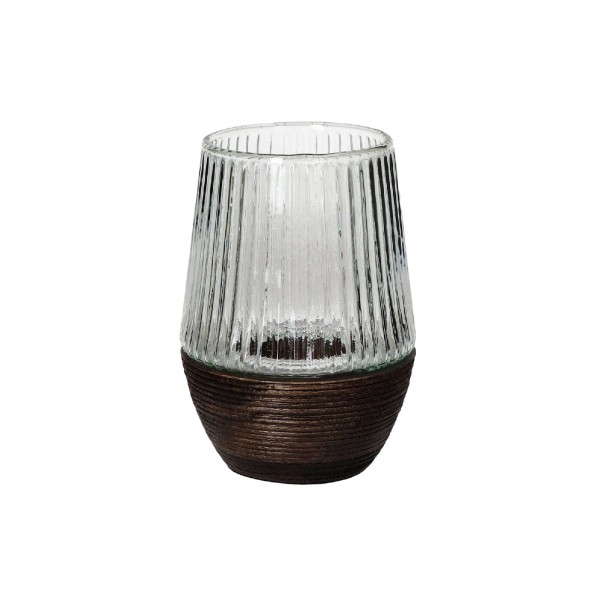 Terracotta candle holder Gypsy M - Bazar Bizar