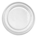 Talerze deserowe porcelanowe Porcelino białe, 4 szt - Pomax