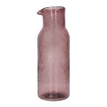 Karafka ze szkła bąbelkowego Vico 1,2L, figowa - Pomax