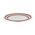 Talerze obiadowe porcelanowe Mykonos rust, 4 szt - Pomax