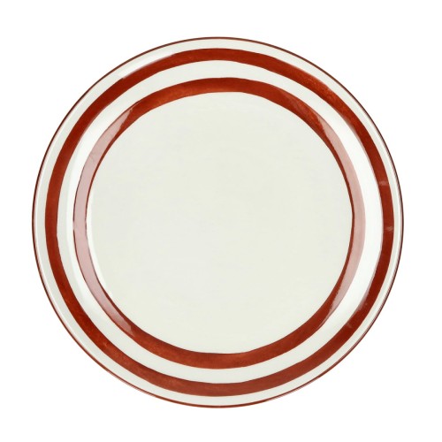 Talerze obiadowe porcelanowe Mykonos rust, 4 szt - Pomax