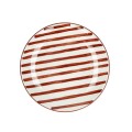 Talerze deserowe porcelanowe Mykonos rust, 4 szt - Pomax