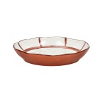 Talerze głębokie porcelanowe Mykonos rust, 4 szt - Pomax