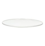 Talerze obiadowe z rantem porcelanowe Leggero białe, 4 szt - Pomax