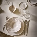 Talerzyki do ciasta z rantem porcelanowe Leggero białe, 4 szt - Pomax