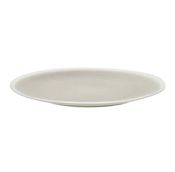 Talerze obiadowe z porcelany Biscotti greige, 4 szt - Pomax