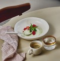 Talerze głębokie z porcelany Biscotti ecru, 4 szt - Pomax