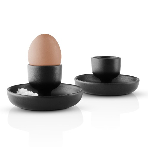 Kieliszki do jajek Nordic Kitchen czarne, 2 szt - Eva Solo
