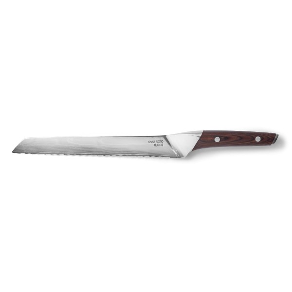 Nóż do chleba Nordic Kitchen, japońska stal damasceńska i pakkawood - Eva Solo