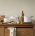 Garnek nieprzywierający z powłoką ceramiczną Eva Trio White Line 3.8L - Eva Solo
