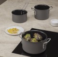 Garnek z powłoką nieprzywierającą Eva Trio Grey Line 2.5L - Eva Solo
