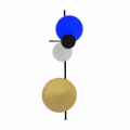 Designerski kinkiet Planet, Electric Blue - PLEASE WAIT to be SEATED