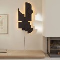 Designerski kinkiet Totel Deco, czarny - PLEASE WAIT to be SEATED