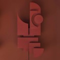 Designerski kinkiet Totel Deco, czerwona - PLEASE WAIT to be SEATED