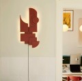 Designerski kinkiet Totel Deco, czerwona - PLEASE WAIT to be SEATED