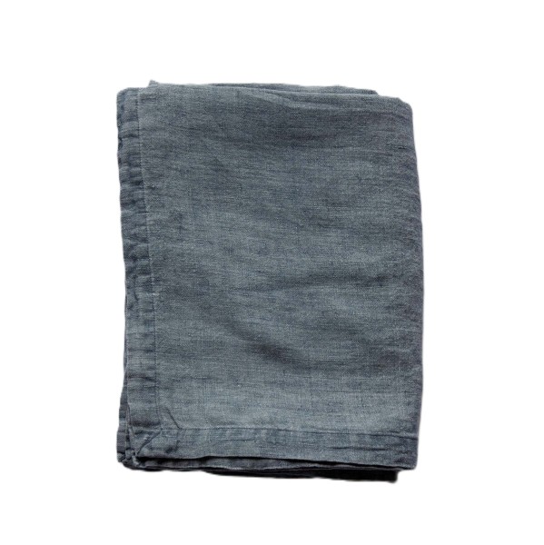 Linen tablecloth 150x250 black - Bazar Bizar