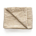 Lniany obrus w paski Leon 175x175, Spice - Tell Me More