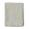 Lniany obrus w paski Leon 145x145, Seagrass - Tell Me More