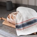 Ścierki kuchenne z grubego lnu Astrid Navy, 2 szt - Tell Me More
