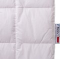 Kołdra z puchu gęsiego 180x200 Perla Light, bawełna, 90% puch, letnia - Notte