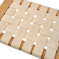 Drewniany stołek z plecionym siedziskiem Seat - Andersen Furniture