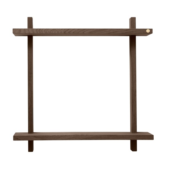 Półka drewniana Treat Double 50x12x50, Smoked - Andersen Furniture