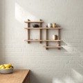 Półka drewniana Treat Double 34x12x34, Oiled Oak - Andersen Furniture