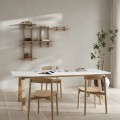 Półka drewniana Treat Double 34x12x34, Oiled Oak - Andersen Furniture