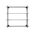 Półka ze stali Division 45x45x10, czarny mat - Andersen Furniture