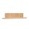 Wąska półka drewniana designerska Pillar 60x15x12, Oak - Andersen Furniture