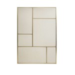 Tablica na notatki Nouveau Pin 89x62,  Brass Canvas - PLEASE WAIT to be SEATED