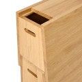 Stołek ze schowkiem dębowy Plinth - Andersen Furniture