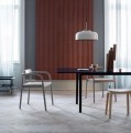 Designerskie krzesło z plecionym siedziskiem Ahm, Ash Grey - PLEASE WAIT to be SEATED