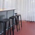 Hoker drewniany Crofton 78, czarny - PLEASE WAIT to be SEATED