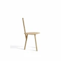 Minimalistyczne krzesło drewniane Spade, naturalne - PLEASE WAIT to be SEATED