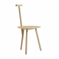 Minimalistyczne krzesło drewniane Spade, naturalne - PLEASE WAIT to be SEATED