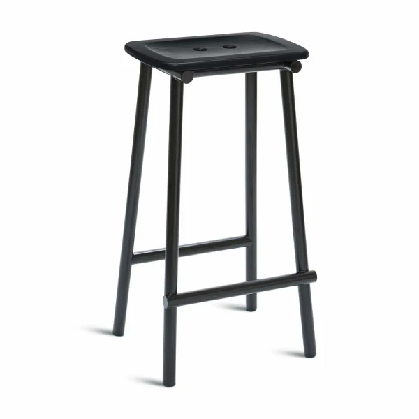 Chair on wooden legs Tac blue bleached - Andersen Furniture