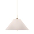 Elegancka lampa wisząca Iris 50, kremowa - Globen Lighting