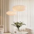 Abażur do lampy wiszącej Bladverk 70, biały - Globen Lighting