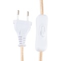 Lampa stołowa kula ze stożkowym kloszem Iris 45, Mocha - Globen Lighting