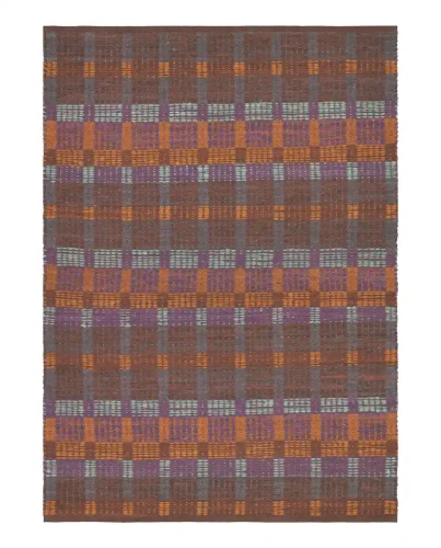 Dywan z bawełny z recyklingu Iris 120x180, brązowy - Finarte