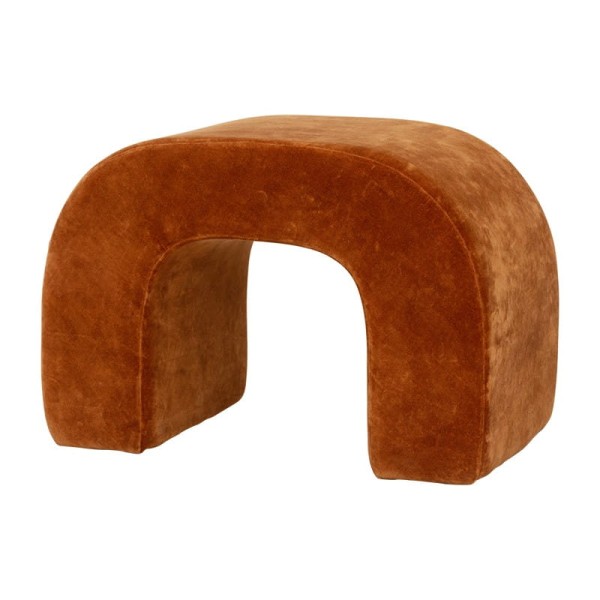 Aksamitna pufa łuk Arch - UNC